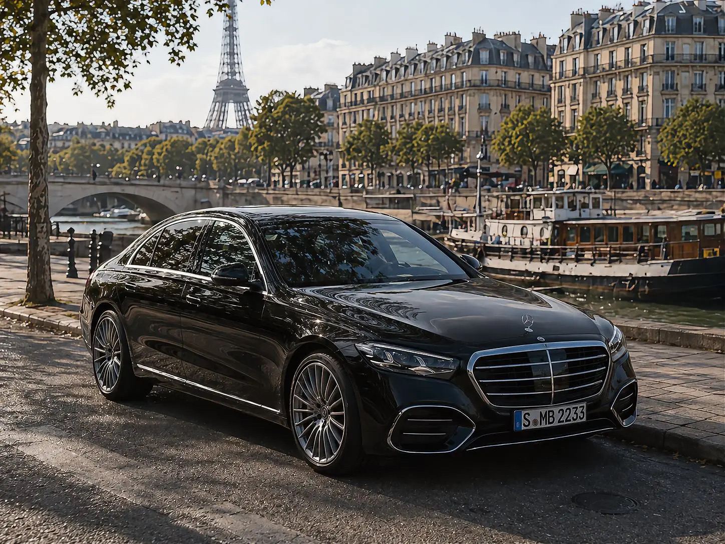 Mercedes Classe S — Nino Transport Paris Seine